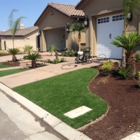 Artificial Turf Installation Bowersville, Ohio Landscape Ideas, Front Yard Landscaping