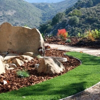 Synthetic Grass North Zanesville, Ohio Roof Top, Front Yard Landscaping