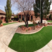 Synthetic Turf Ashville, Ohio Landscaping, Front Yard