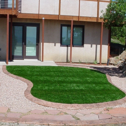 Synthetic Grass Baltimore, Ohio Paver Patio, Front Yard