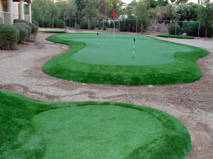 Artificial Grass Installation Powell, Ohio Putting Green Turf, Backyard Designs