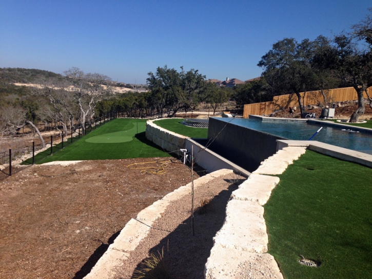 Artificial Turf Installation Sidney, Ohio Landscape Rock, Backyard Pool