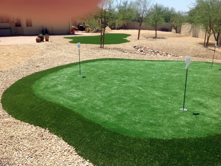 Artificial Turf New Riegel, Ohio Home Putting Green, Backyard Makeover