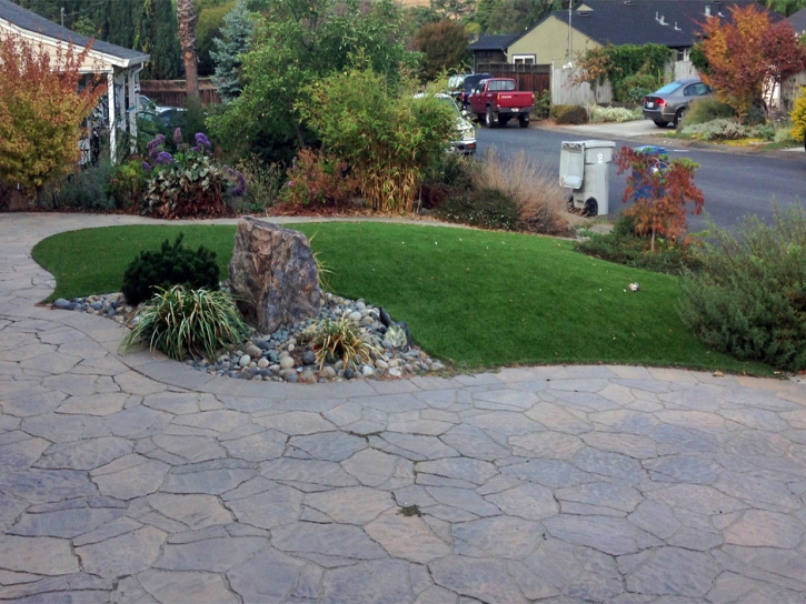 Fake Turf Antioch, Ohio Rooftop, Front Yard Design