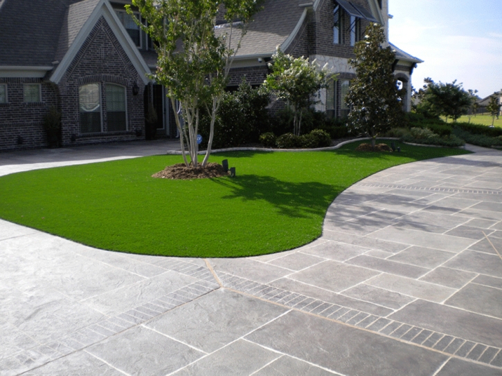 Fake Turf Stockdale, Ohio Landscape Design, Front Yard Landscape Ideas