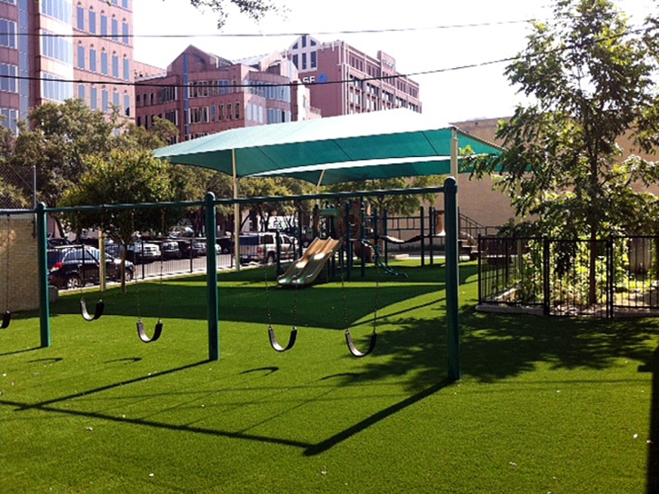 Grass Installation Green Camp, Ohio Indoor Playground, Commercial Landscape