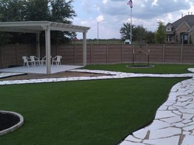 Grass Turf Utica, Ohio Backyard Playground, Backyard Designs