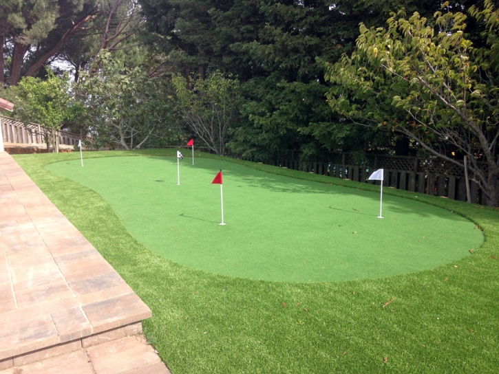 How To Install Artificial Grass Savannah, Ohio Outdoor Putting Green, Small Backyard Ideas