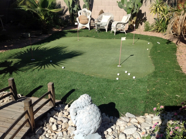 Installing Artificial Grass Otway, Ohio Backyard Putting Green, Small Backyard Ideas